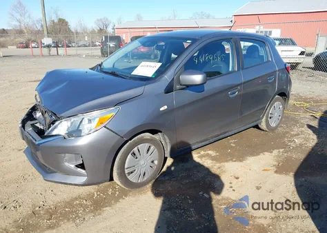 2021 Mitsubishi Mirage Carbonite Edition/Es/Le from USA, damaged, VIN ML32AUHJ4MH010051